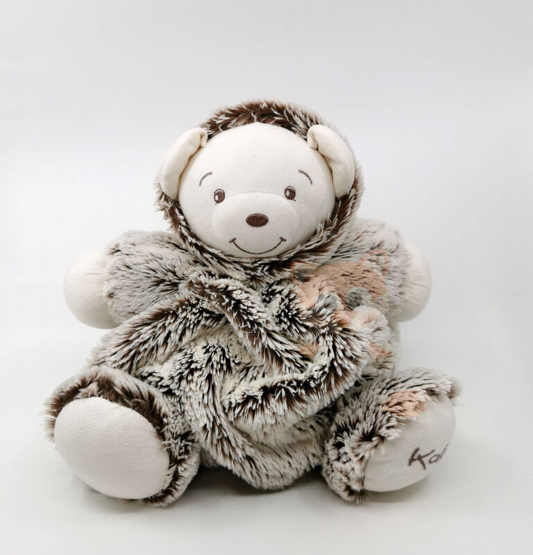  - winter collector - maxi peluche ours marron esquimau 30 cm 